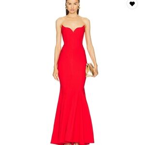 Revolve x Michael Costello Red Gown